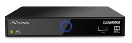 Receptor COMBO UltraHD 4K HEVC Hybrid DVBT2/C/S2 IP - STRONG