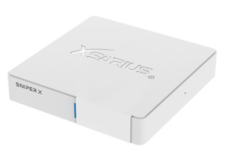 Receptor OTT IPTV Linux OTT 4K Ultra HD PremiumTV (Branco) - XSARIUS Sniper X