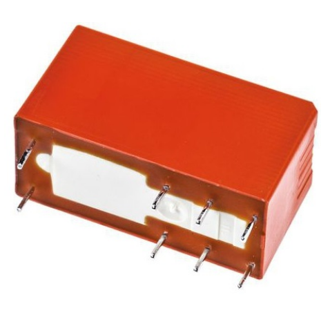 Relé DPDT 12V DC 8 Pinos 8A (29 x 12,7 x 15,7mm) - TE