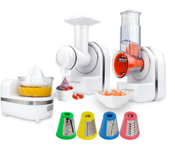 Robô de Cozinha / Trituradora de Alimentos com Acessórios 150W - ESPERANZA