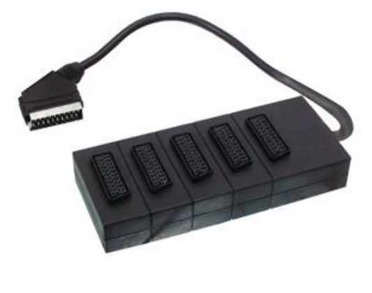 Scart Box 1 Entrada - 5 Saidas