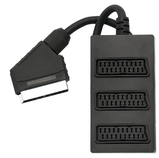 Scart Box 3 Saídas