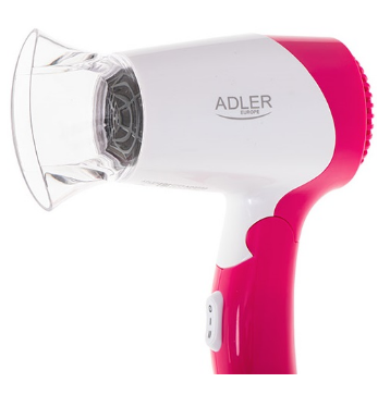 Secador de Cabelo 1200W (Branco) - ADLER