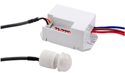 Sensor Foto Eléctrico Crepuscular 220V 800W 360º p/ Encastrar - ORNO