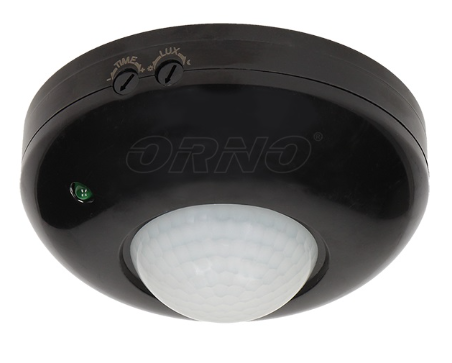 Sensor de Movimento 360º (220V - 1200W) Preto - ORNO