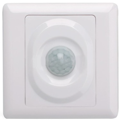 Sensor de Movimento PIR Branco (Parede)