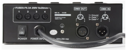 Sequenciador DMX DMX512 com 4 Canais (5A Canal) - beamZ