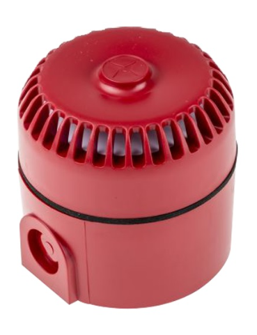 Sirene de Incêndio 102dB 24V Interior/Exterior c/ 32 Toques