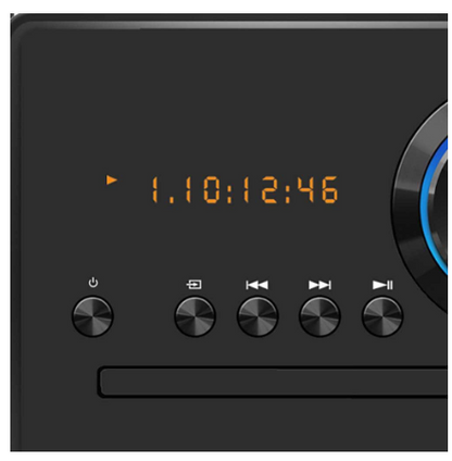Sistema Hi-Fi 10W+10W RMS MSBTU-300 (Preto) - AIWA