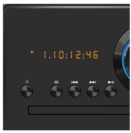 Sistema Hi-Fi 10W+10W RMS MSBTU-300 (Preto) - AIWA
