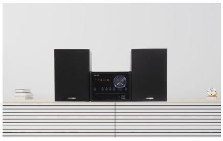 Sistema Hi-Fi 10W+10W RMS MSBTU-300 (Preto) - AIWA
