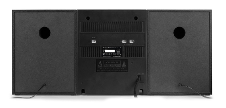 Sistema Hi-Fi Metz 30W Bluetooh/CD/DAB+/FM/USB (Preto) - AUDIZIO