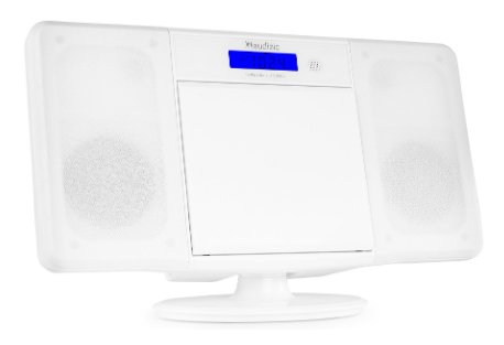 Sistema Hi-Fi Stereo Nimes 50W Bluetooh/CD/FM/USB (Branco) - AUDIZIO