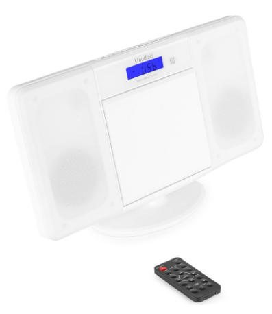 Sistema Hi-Fi Stereo Nimes 50W Bluetooh/CD/FM/USB (Branco) - AUDIZIO