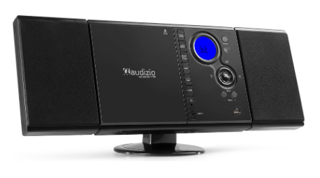 Sistema Hi-Fi Stereo Reims 40W Bluetooh/CD/FM/USB (Preto) - AUDIZIO