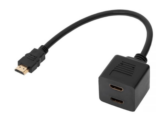 Spliter HDMI 1 Macho - 2 Femeas (30cm)