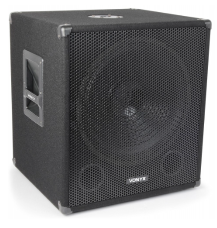 Subwoofer Bi-Amplificado 15" 600W (SMWBA15) - VONYX