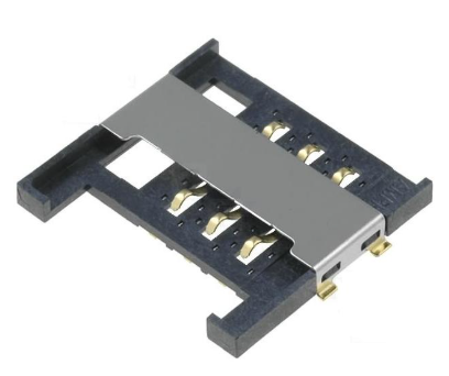 Suporte SMD 6 Pinos p/ Cartão SIM