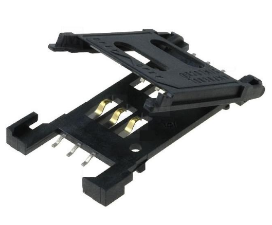 Suporte SMD com Fixação Oscilante p/ Cartão SIM