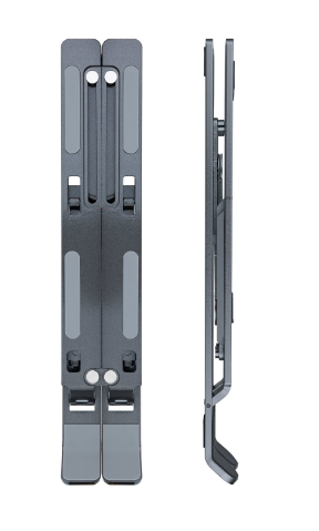 Suporte de Elevação p/ Computador Portátil 11" a 15" Máx. 5Kg (Cinzento) - TOOQ
