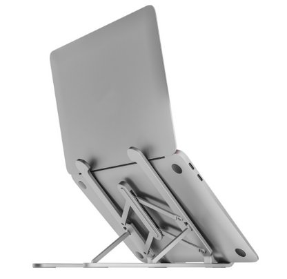 Suporte de Elevação p/ Monitor/Tablets/Livros (Prateado) - AISENS