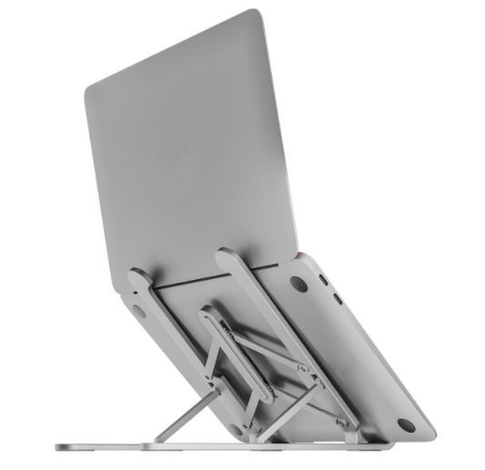Suporte de Elevação p/ Monitor/Tablets/Livros (Prateado) - AISENS