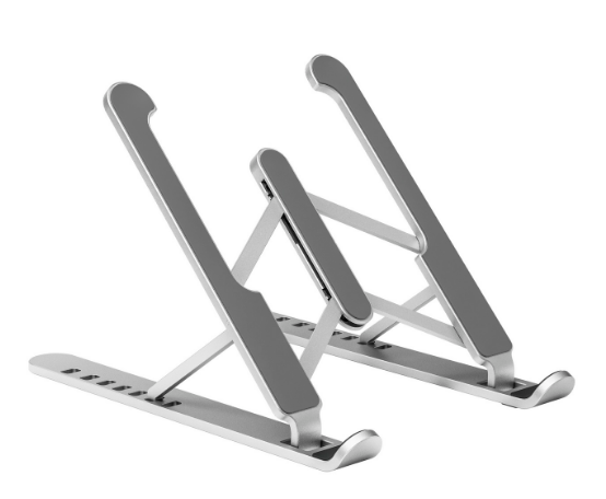 Suporte de Elevação p/ Monitor/Tablets/Livros (Prateado) - AISENS