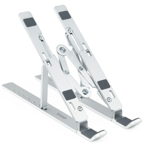Suporte de Elevação p/ Monitor/Tablets/Livros (Prateado) - TooQ