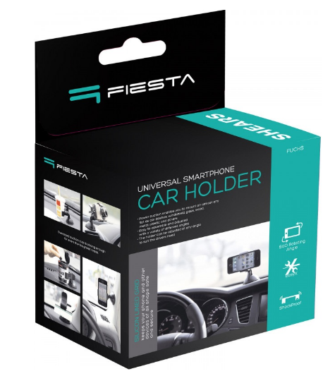 Suporte de Telemóvel / GPS para Carro - FIESTA FUCHS