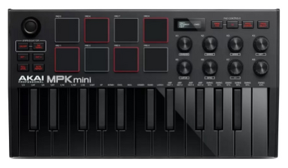 Teclado Controlador Compacto MPK Mini MK3 (Preto) - AKAI
