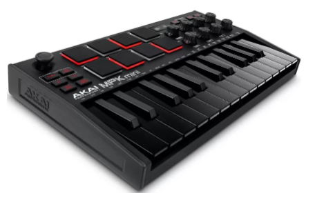 Teclado Controlador Compacto MPK Mini MK3 (Preto) - AKAI