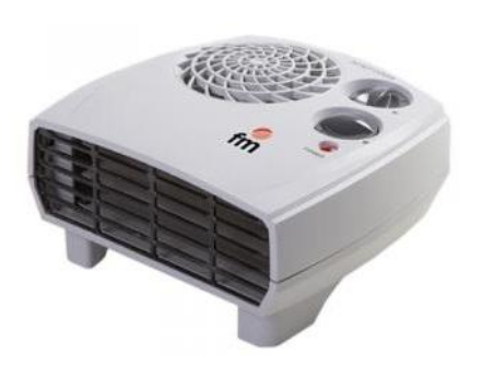 Termoventilador Elétrico Palma 2000W (Branco) - FM CALEFACCIÓN
