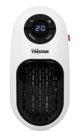 Termoventilador de Tomada 400W (Branco) - TRISTAR