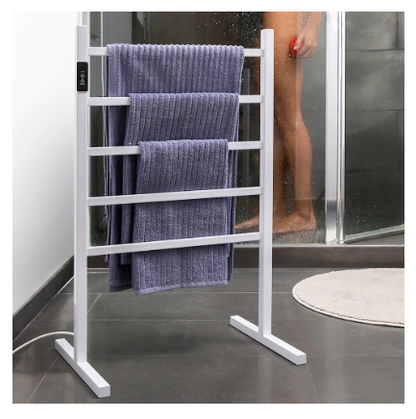 Toalheiro Elétrico de Pé ou de Parede Racwel 60W (Branco) - INNOVAGOODS