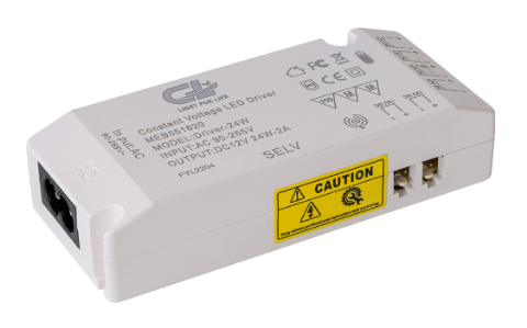 Transformador Electrónico p/ LEDs 12V 24W