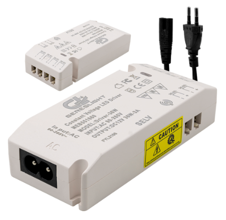 Transformador Electrónico p/ LEDs 12V 36W