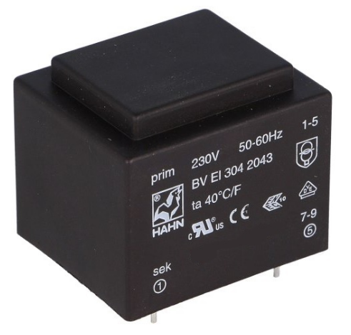 Transformador Encapsulado 220V 15V 4,5VA