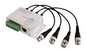 Transmissor/Receptor 4 Camaras CCTV por Cabo UTP RJ45 (Optimizado para HDTVI / HDCVI / AHD)