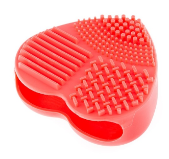 Utensilio de Limpeza p/ Escovas e Pincéis de Maquilhagem (Coração) - INNOVAGOODS