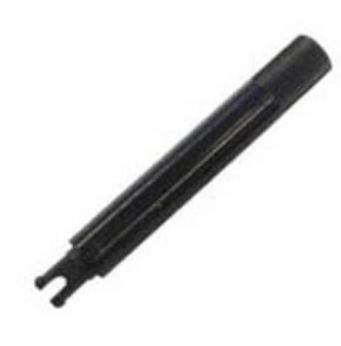 Veio p/ Potenciometro Ajuste (39mm / 6mm) - Preto