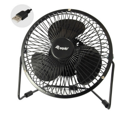 Ventoinha de Mesa 6" c/ USB - EQUIP