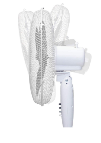 Ventoinha de Pé 40cm 50W (Branco) - ALFDA