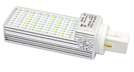 Lampada PLC G24 LED SMD3014 220V 8W 3000K 660Lm