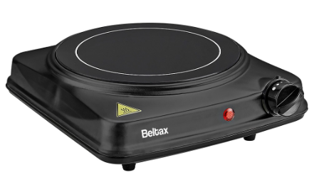 Placa Vitrocerâmica 1200W (Preto) - BELTAX