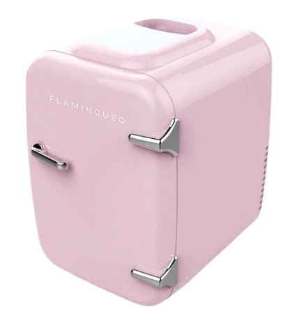 Mini Frigorífico Portátil 4L (Rosa) - FLAMINGUEO