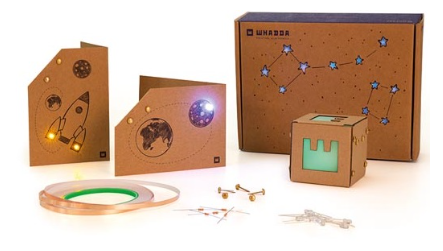 Caixa de Artesanato LED "Tape-o-Tronics" (Universo / Espaço) - WHADDA