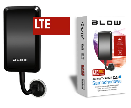 Antena Amplificada UHF-VHF-TDT LTE 20dB (12/24V) - BLOW