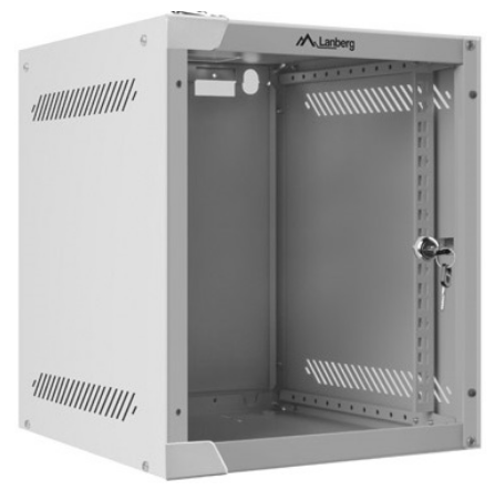 Armário Bastidor 10" 6U (280 x 310 x 336 mm) Cinza - LANBERG