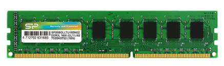 Memória RAM 4GB (1x4GB) 1600MHz DDR3L - SILICON POWER