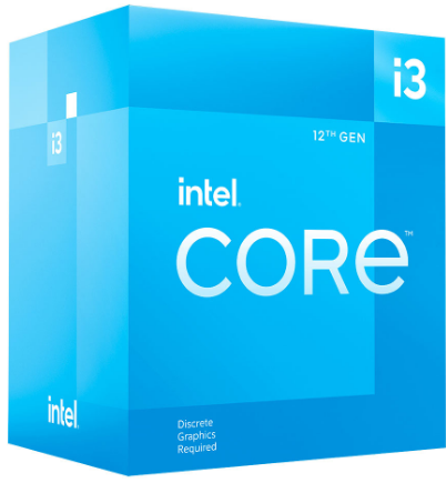 Processador Core i3-12100F 4-Core 3.3GHz c/Turbo 4.3GHz 12MB Skt1700 - INTEL